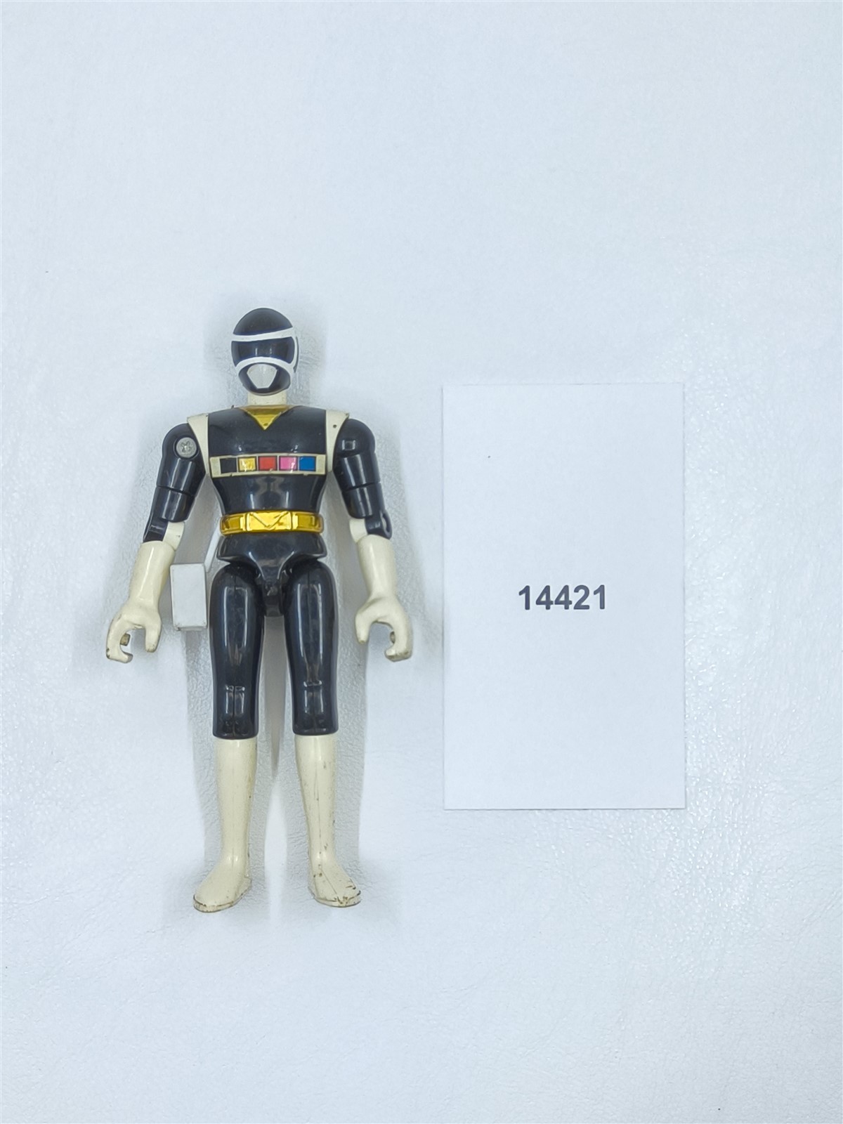 Modellino Black Ranger Power Rangers nello spazio Galaxy Glider 