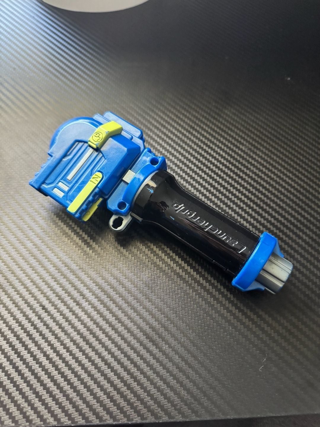 Beyblade Hasbro Metal Series Black/Blue Launcher Grip Authentic