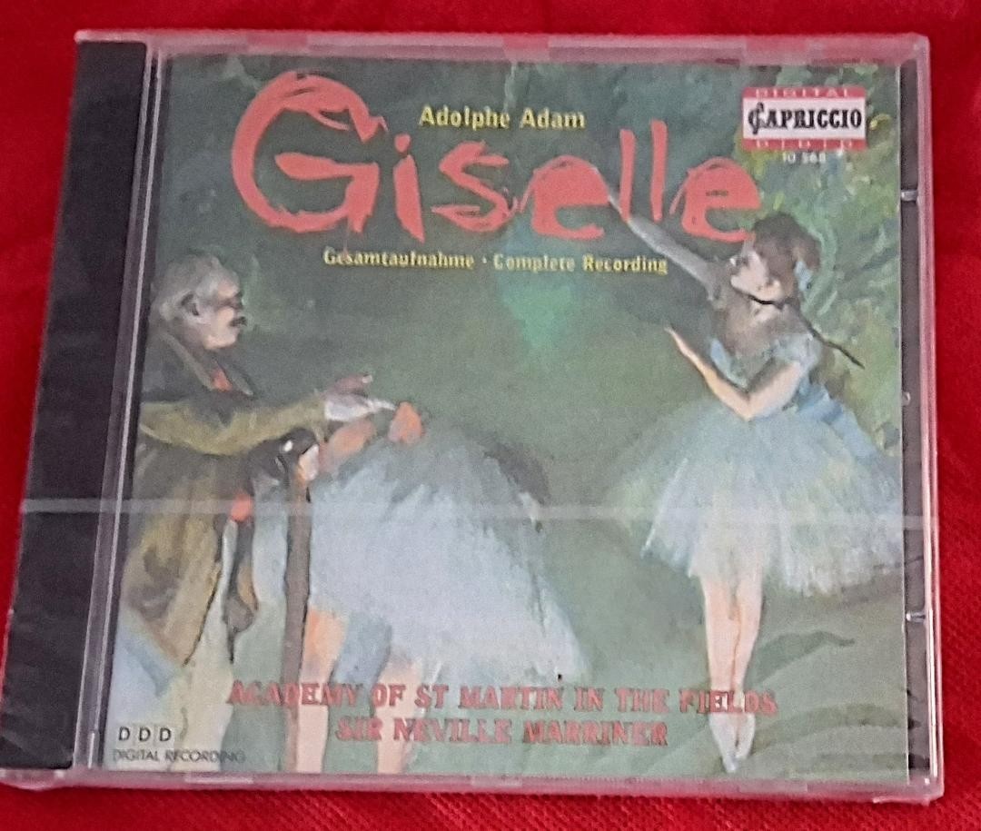 Adolphe Adam Giselle Ballet In Two Acts Complete Recording -New CD Marriner