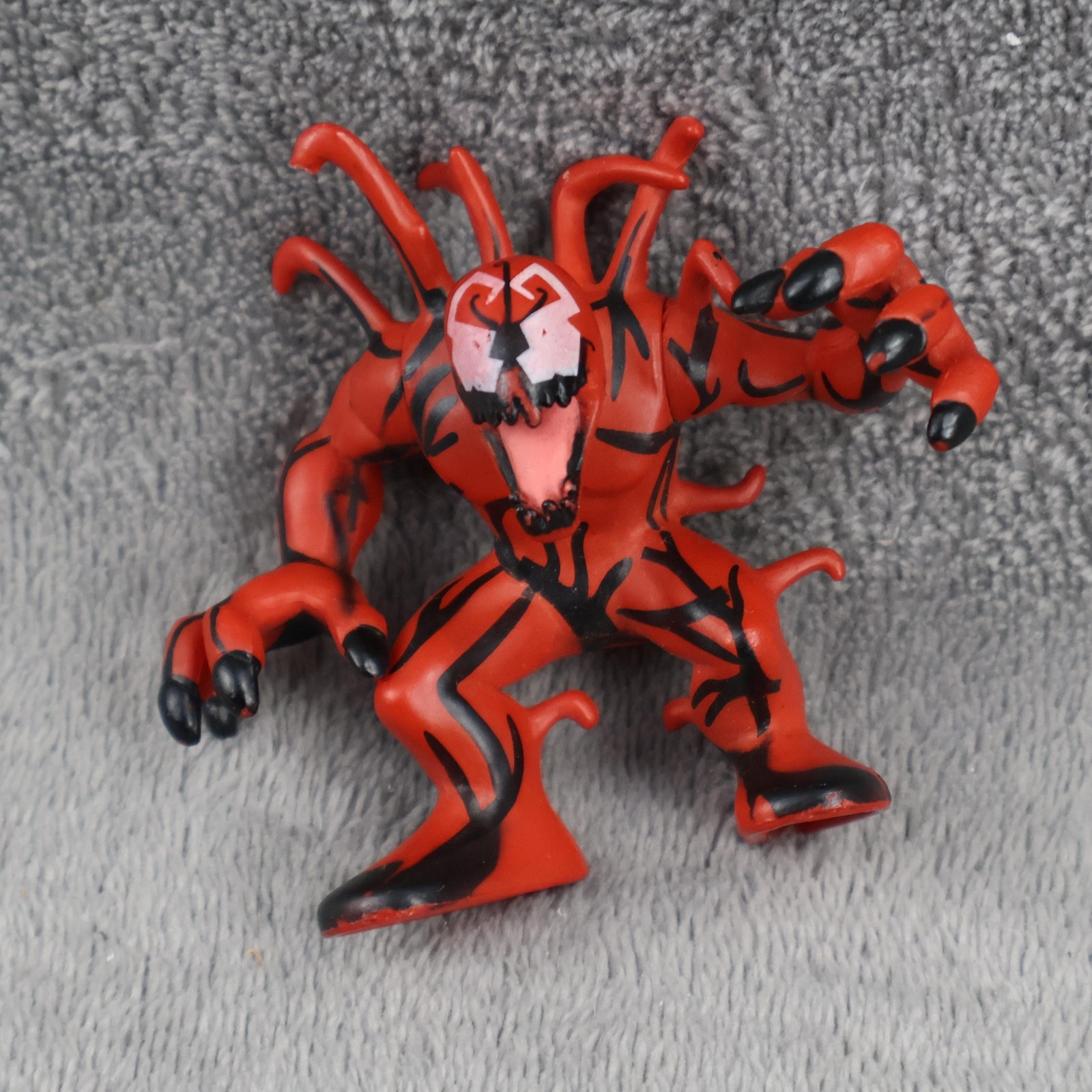 Marvel Spider-Man Carnage Mini Action Figure 2 Pollici Rosso Nero Simbionte Sciolto
