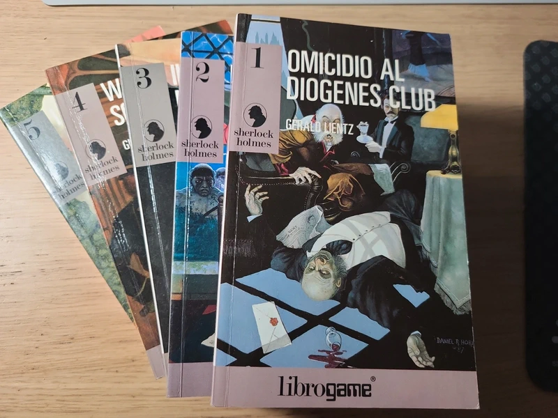 Serie Librogame - Sherlock Holmes 1-5