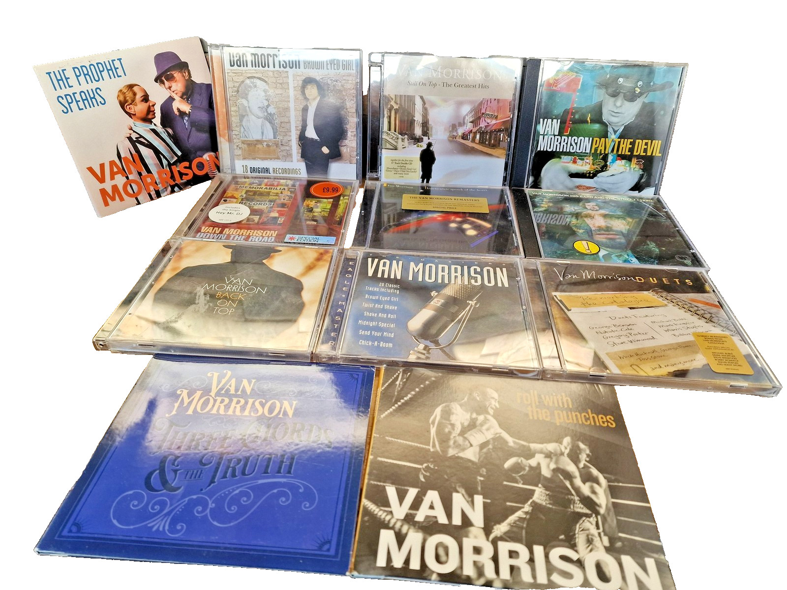 Van Morrison CD Collection The Prophet Speaks Brown Eyed Girl Pay The Devil