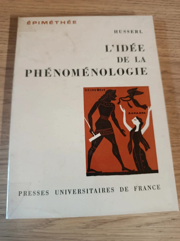 L'idée de la phénoménologie de Husserl