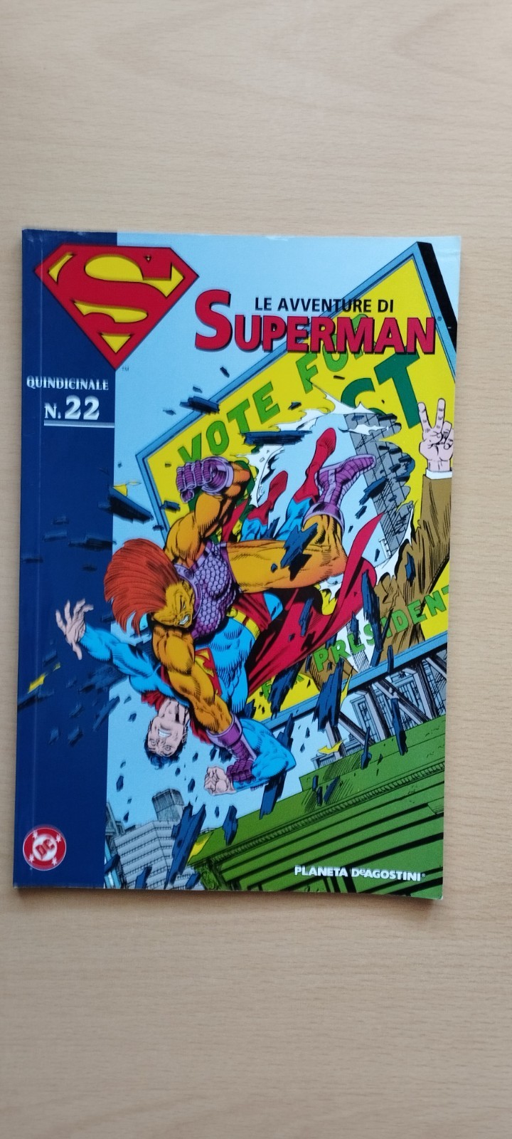 LE AVVENTURE DI SUPERMAN n.22, DC COMICS, PLANETA DEAGOSTINI, 2007