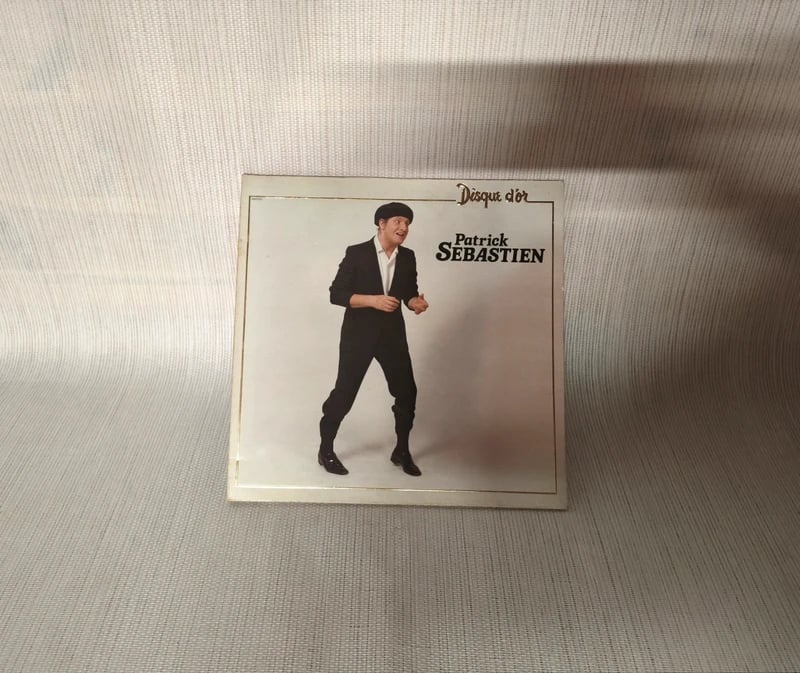 Vinyle 33 Tours Patrick Sébastien – Disque d'or