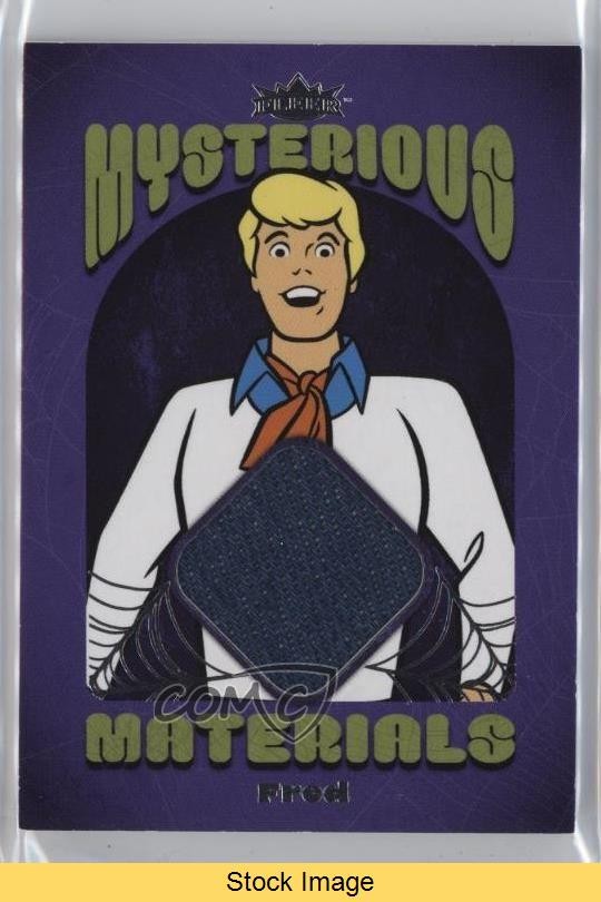 2024 Fleer Scooby Doo Mysterious Material Relics Fred #MY-2 READ 0mv3