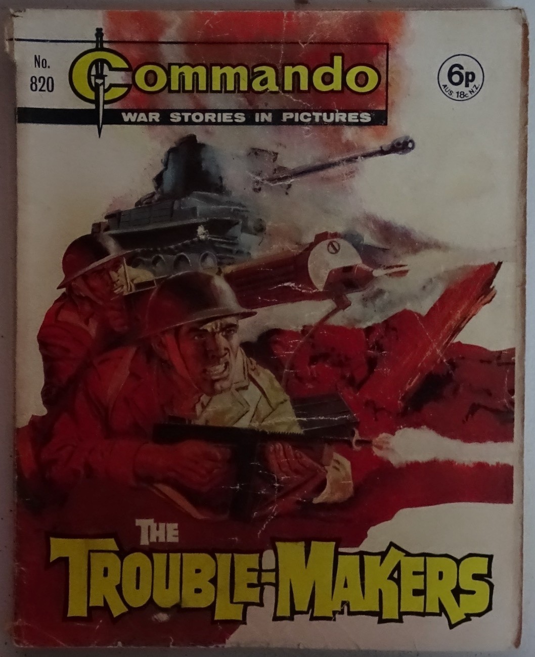 Commando Comic Issue no. 820 - The Trouble-Makers
