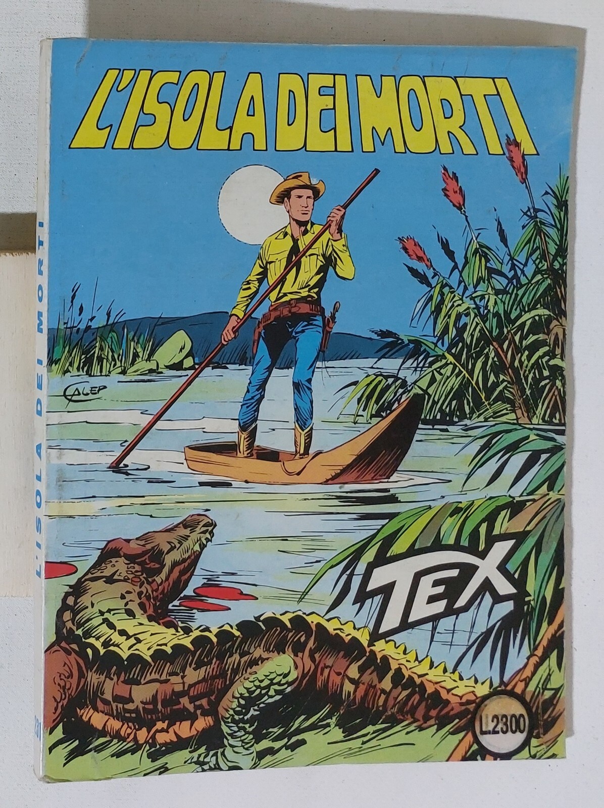 48166 TEX n. 231 - L'isola dei morti - Bonelli 1980