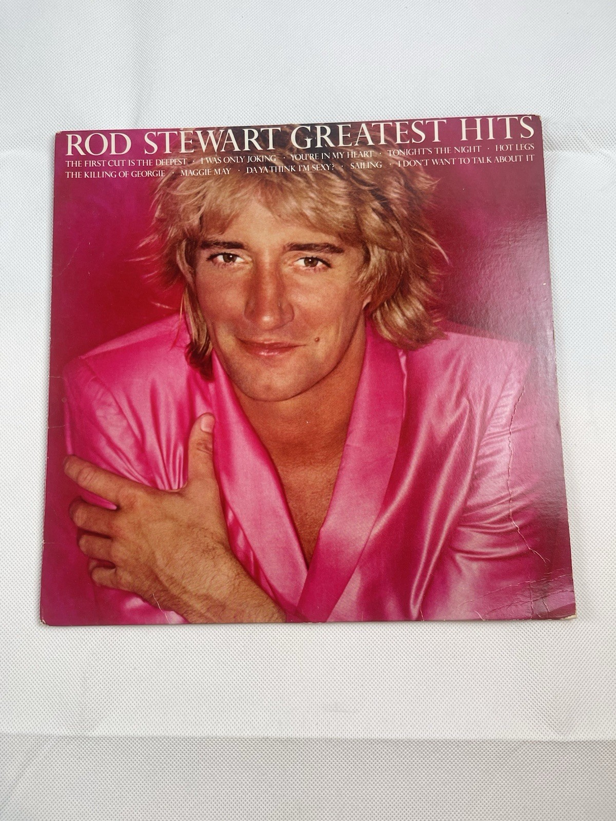 ROD STEWART-Greatest Hits LP Limited Edition Pink Vinyl