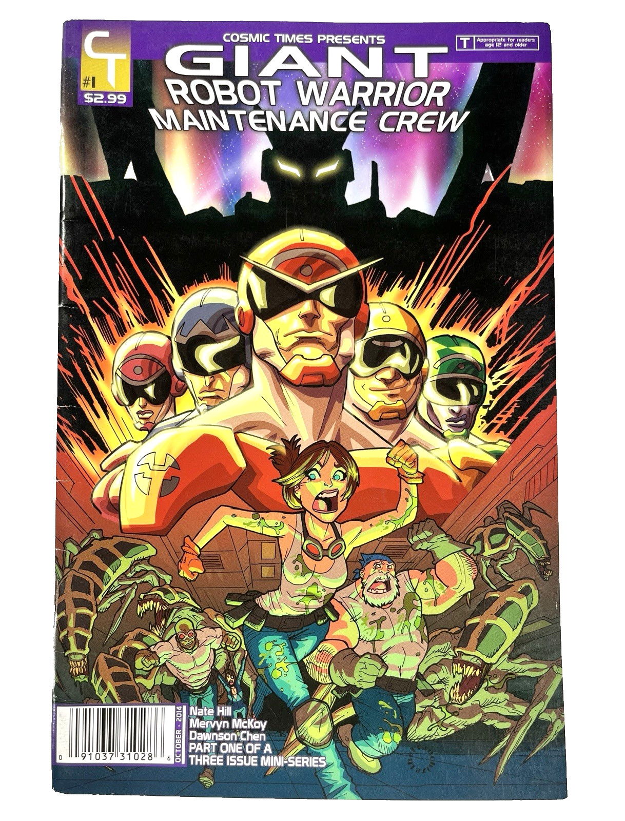 Giant Robot Warrior Maintenance Crew TPB Cosmic Times graphic novel