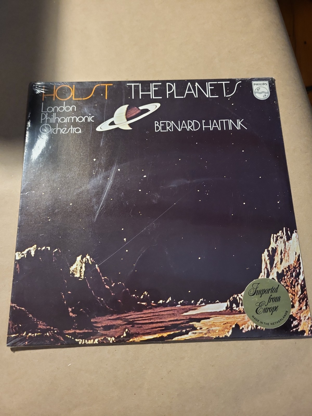 SEALED Holst The Planets Haitink London Philharmonic Philips 6500072 1970 LP NEW