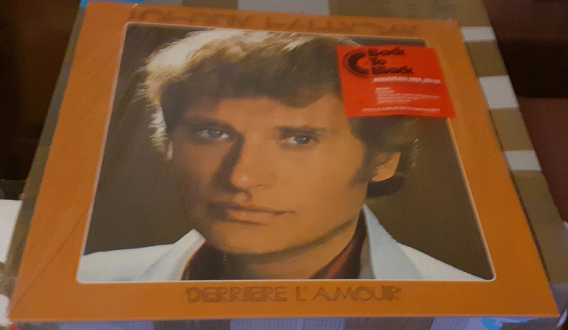 Johnny Hallyday Derrière L'Amour 1LP Nouveau Mix 2016 Limitée Neuf Scéllé