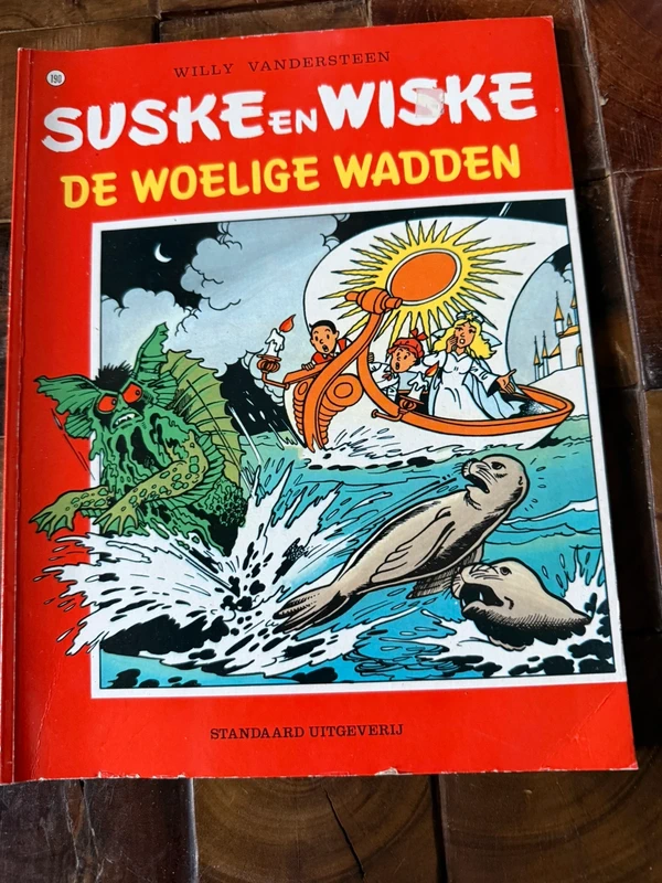 De Woelige Wadden. Suske en Wiske. Willy Vandersteen.
