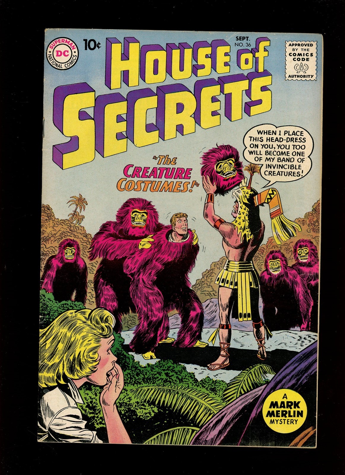 House of Secrets #36 1960 FN 6.0 High Definition Scans**