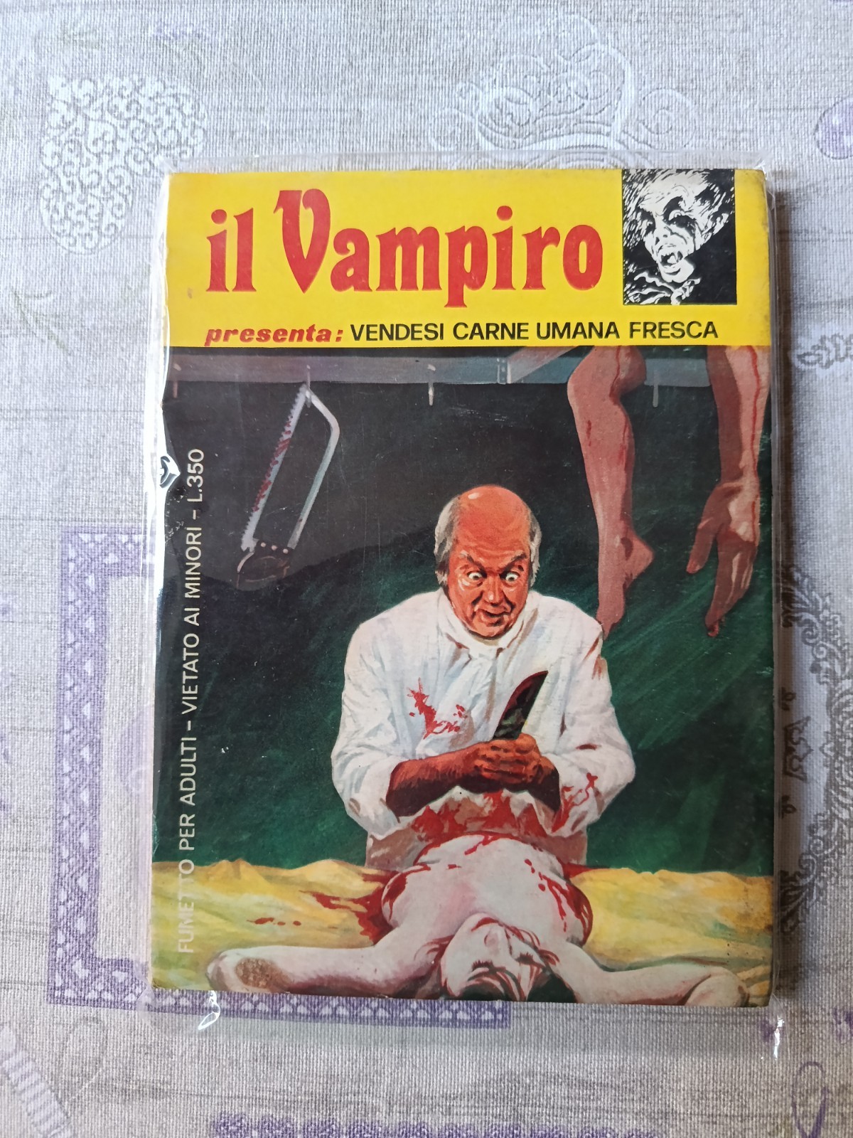 IL VAMPIRO PRESENTA:  Anno IV N. 51 - "Vendesi carne umana fresca" -  EDIFUMETTO