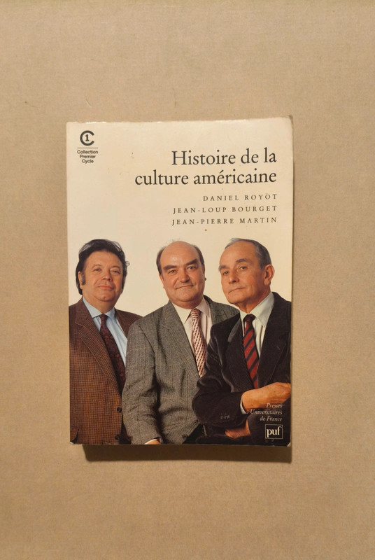 Livre universitaire " Histoire de la culture américaine".