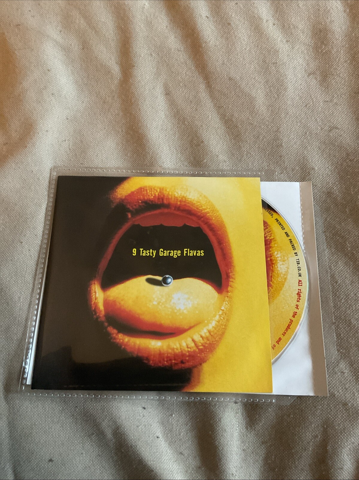 Fast - 9 Tasty Garage Flavas - Original CD Album & Inserts Only 4111