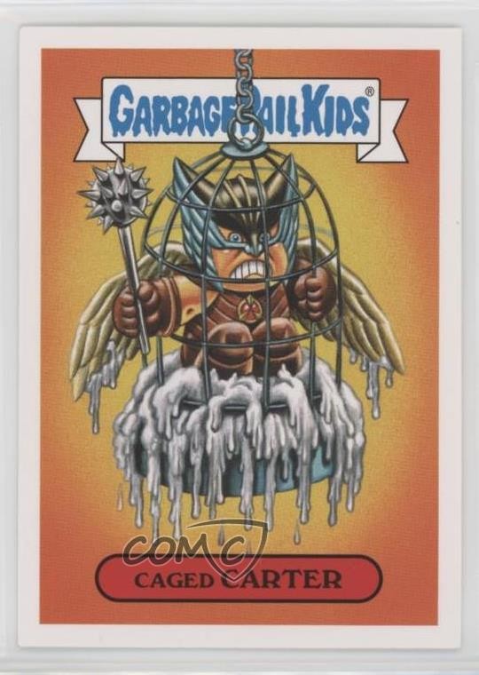 2016 Garbage Pail Kids Prime Slime trash serie TV fumetti carter in gabbia 1i7