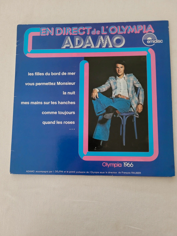 LP Adamo A L'Olympia 66 (Emidisc-persing)
