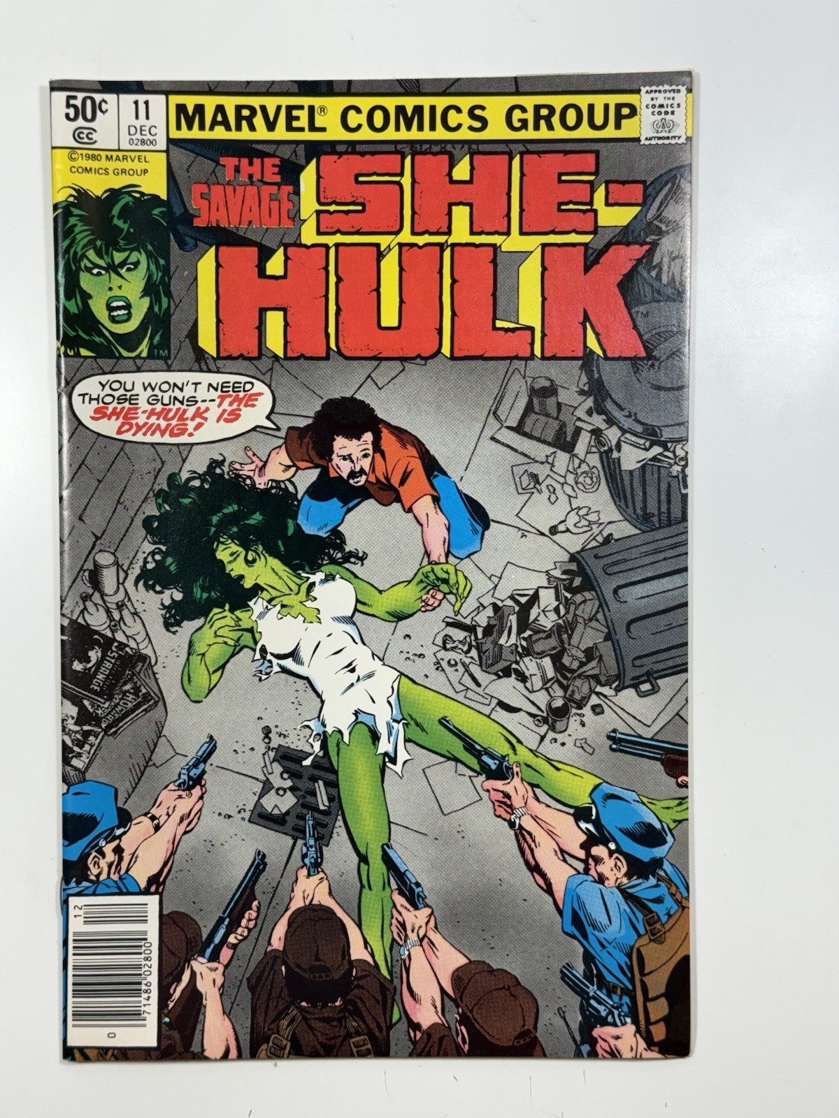 The Savage She-Hulk #11 • Marvel Comics • Mike Vosburg Art • 1980 • VF/NM