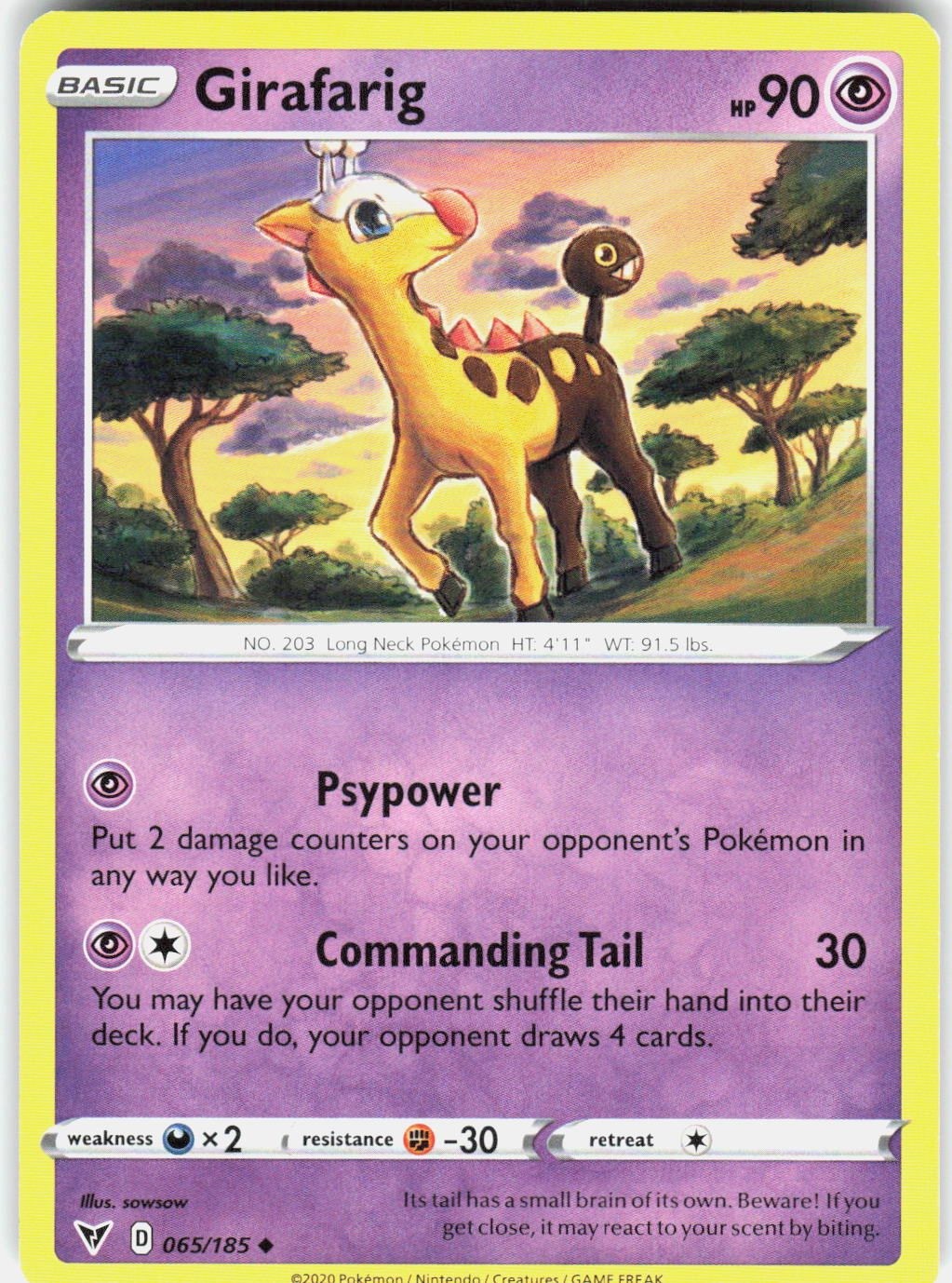 Girafarig [SWSH04 - 065/185]