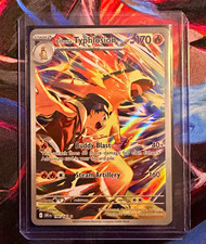 Pokemon TCG Ethan's Typhlosion 190/182 Sv10 Destination Rivals IR Full Art Holo