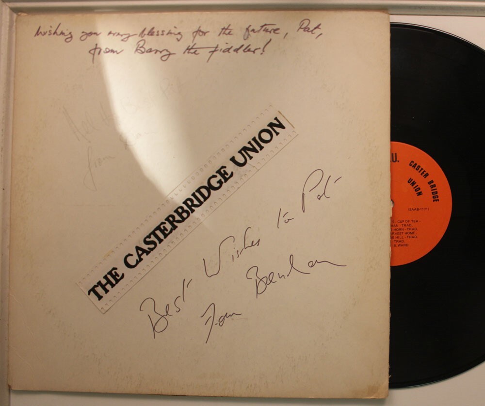 Il Casterbridge Union Lp Autografato Intitolato Su Nol - Vg+ A Vg++ / Generico
