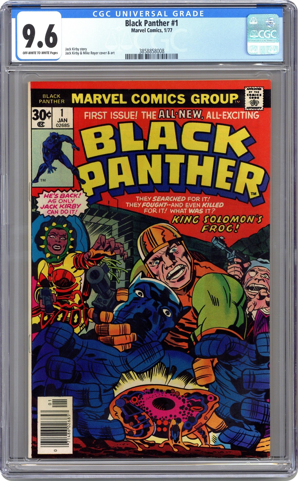Black Panther #1 CGC 9.6 1977 3858858008