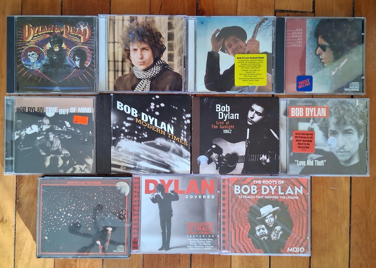 BOB DYLAN 11 CD Collection Lot BLONDE ON Blood On Tracks & THE DEAD The Band +