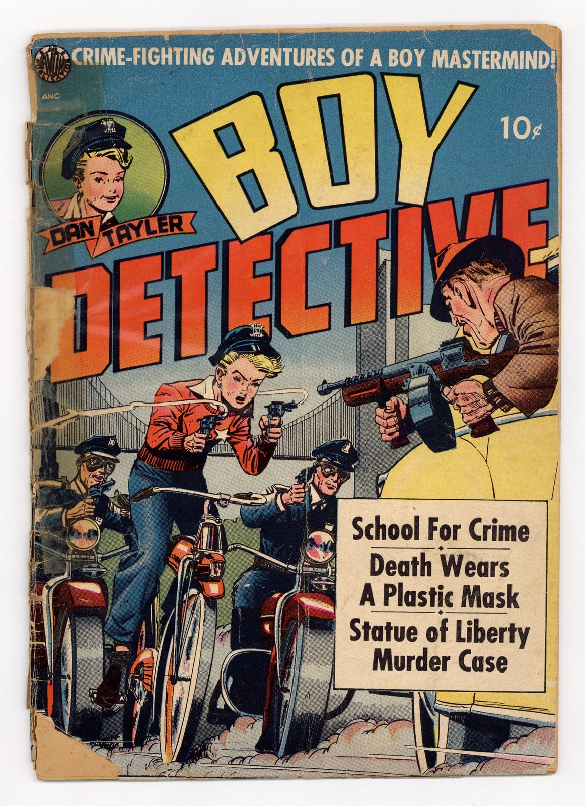 Boy Detective Comics #1 PR 0.5 1952