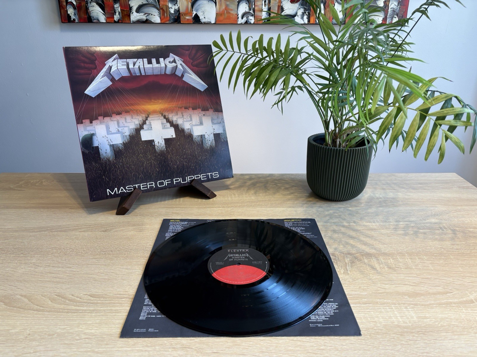 Metallica - Master Of Puppets Vinyl (LP 1986 Press 60439-1 Sterling) VG/NM Cond