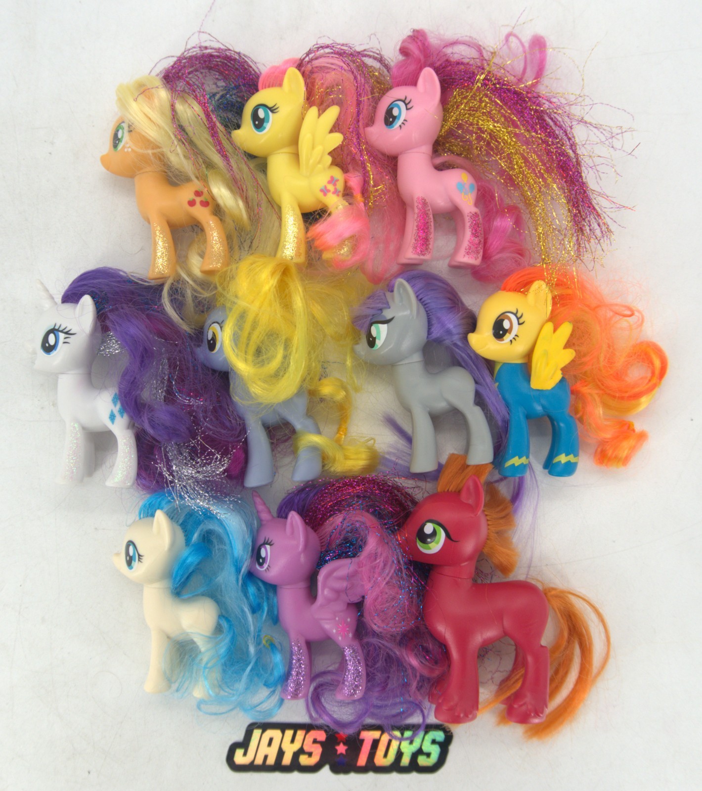 My Little Pony The Movie Friendship Festival Near Complete Set of 10 Ponies
