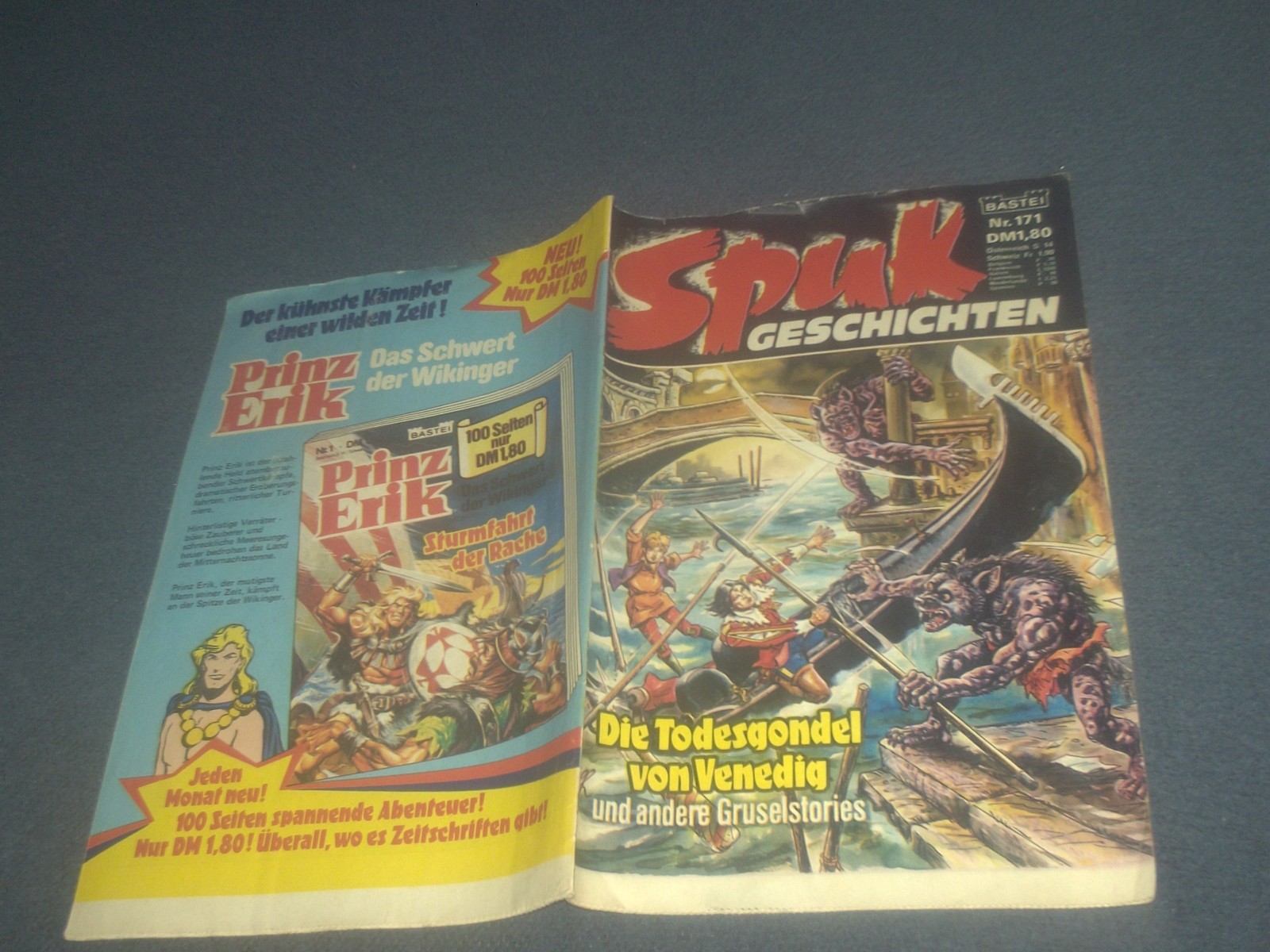STORIE DI SPUK FUMETTO QUADERNO VOLUME N.171
