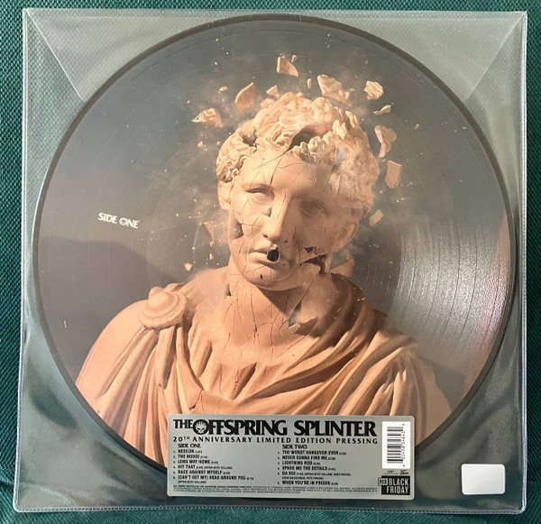 The Offspring Splinter 20th Anniversary Lim. Ed. RSD Picture Disc LP New