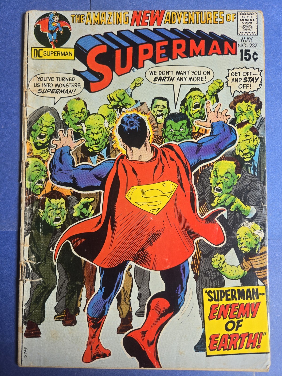 DC COMICS - SUPERMAN - VOLUME 1 - # 237 - MAGGIO 1971 - ETÀ DEL BRONZO