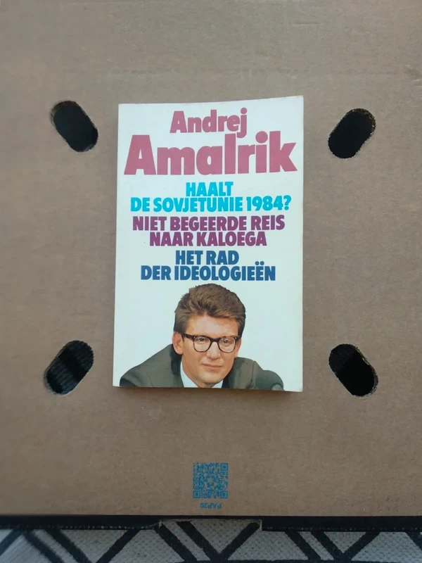 Haalt de sovjetunie 1984 Andrej Amalrik dutch political Book