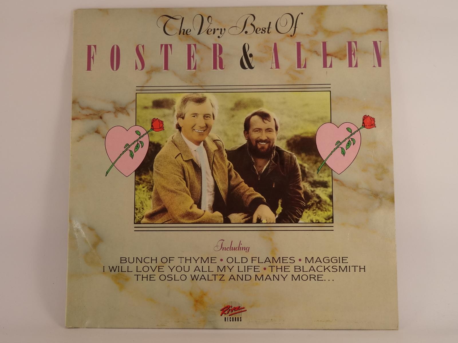 FOSTER & ALLEN THE VERY BEST OF FOSTER & ALLEN (UK) (B) LP RITZ RECORDS