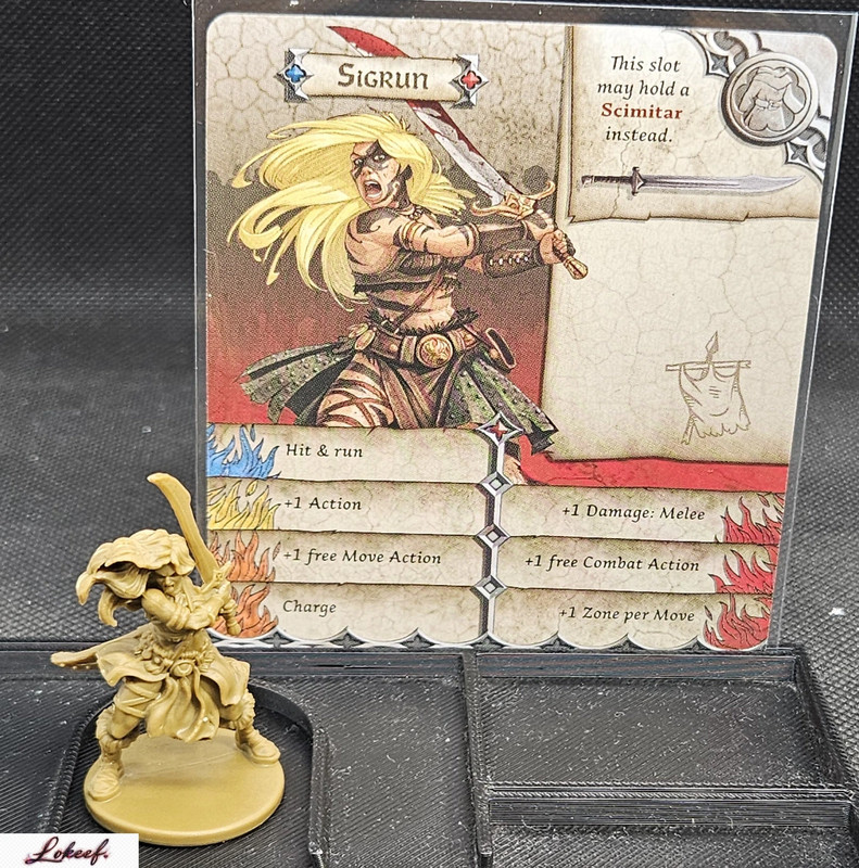 Zombicide Black Plague / Green Horde / White Death - Exclu KS (VO) - Survivant - Sigrun