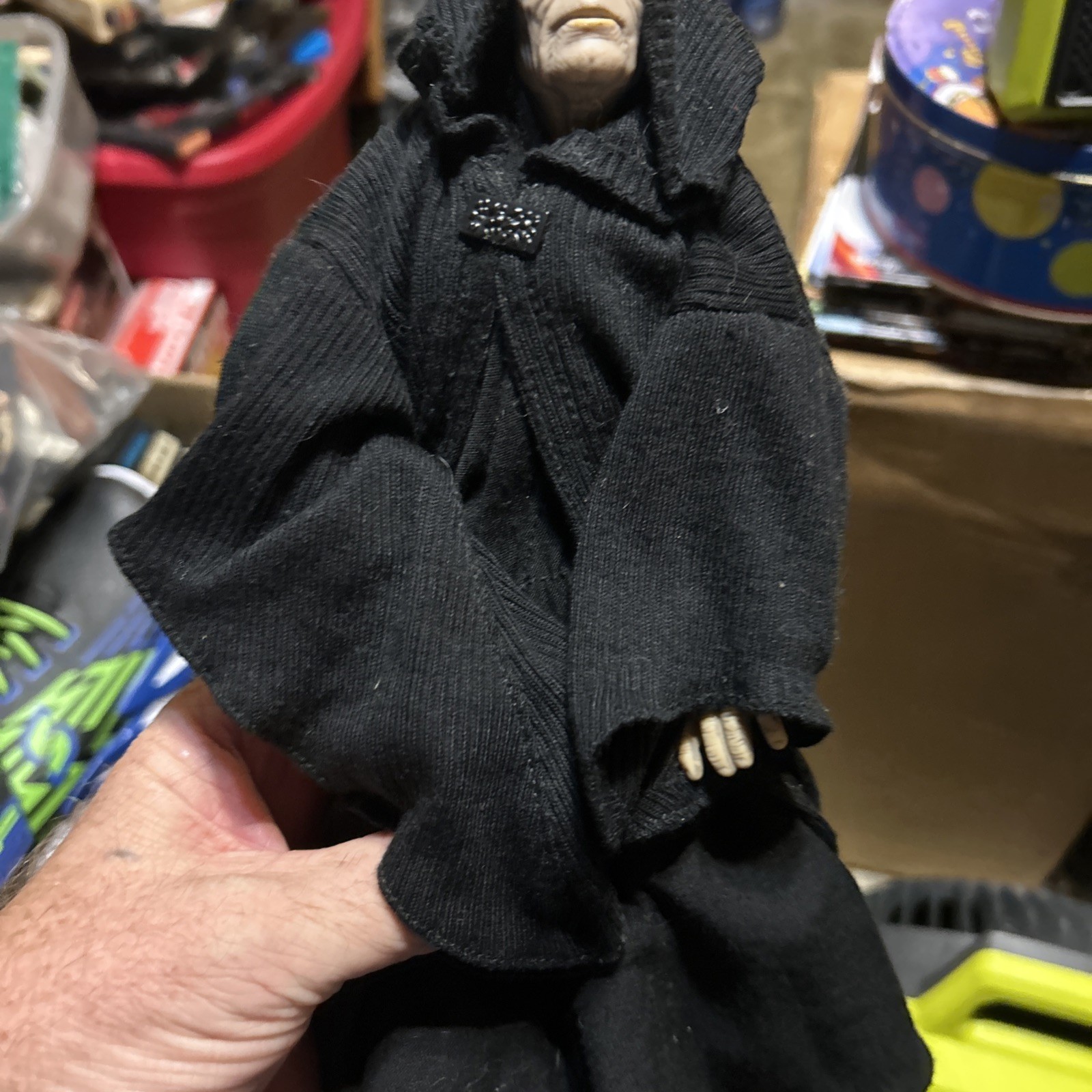 HASBRO STAR WARS IMPERATORE PALPATINE COMPLETAMENTE POSABILE - 12IN 1997 VINTAGE RARO