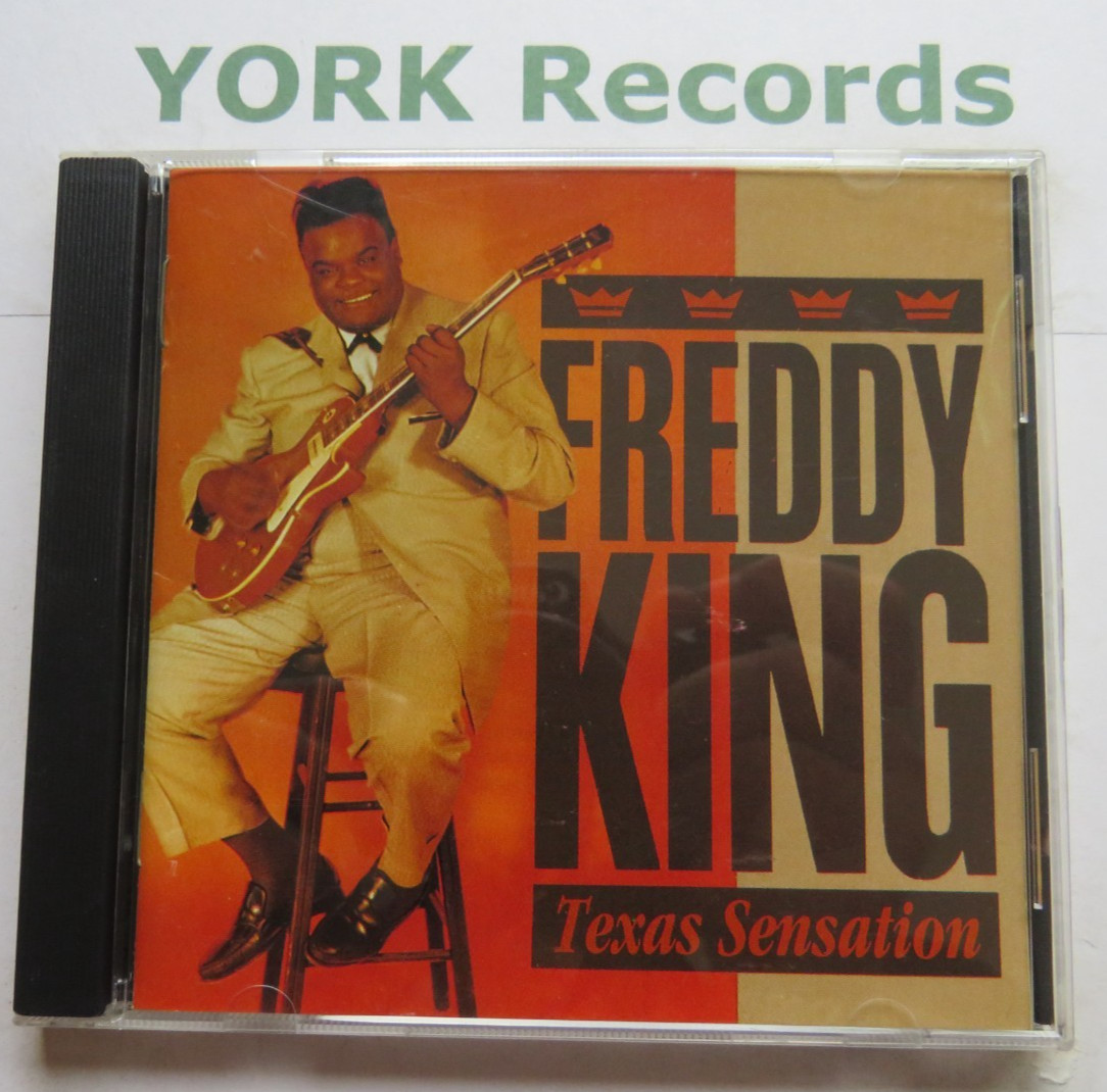 FREDDY KING - Texas Sensation - Excellent Condition CD Album Charley R&B