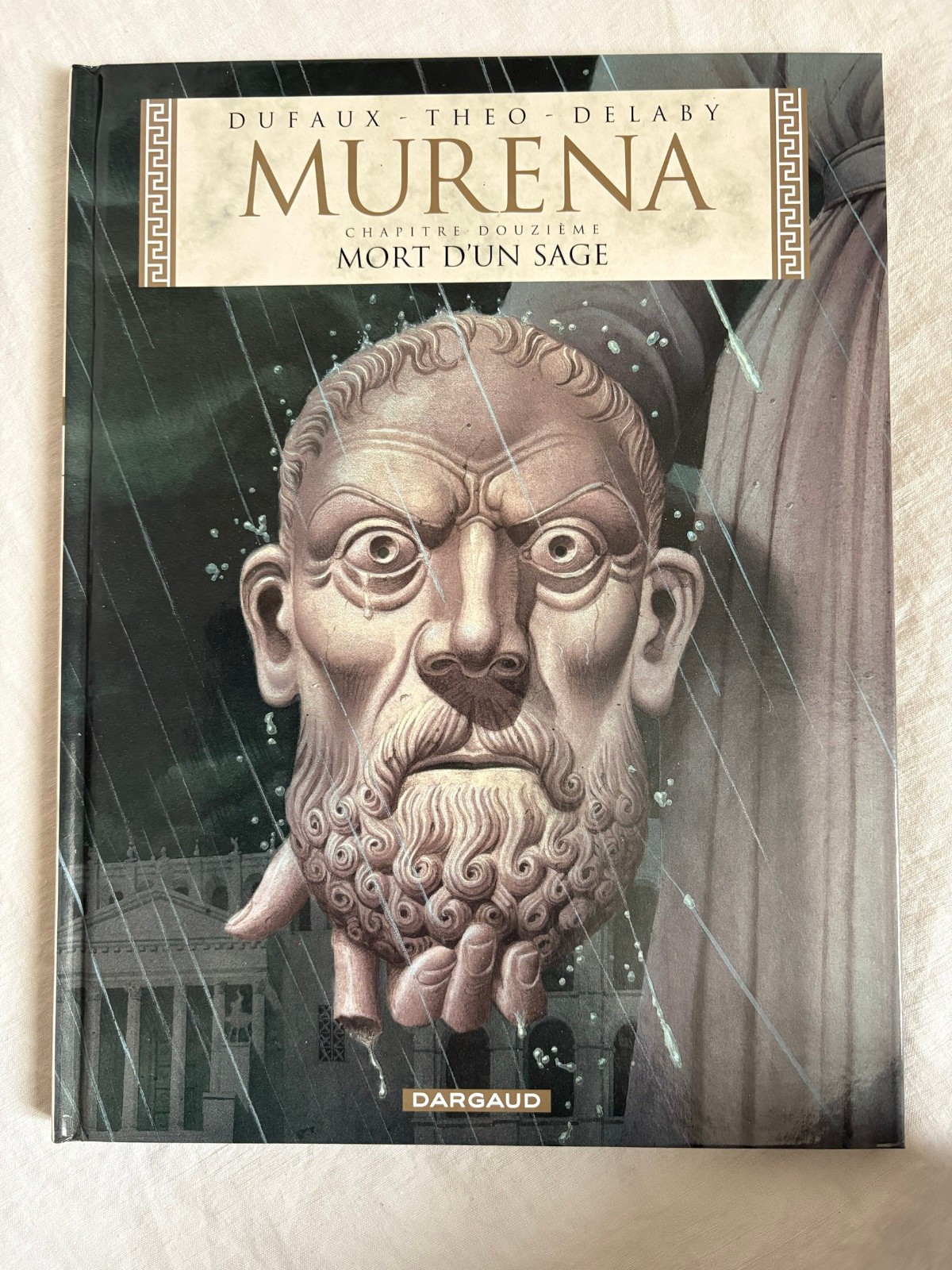 Album MURENA 12 Mort d'un sage Dufaux Théo Dargaud EO 2024