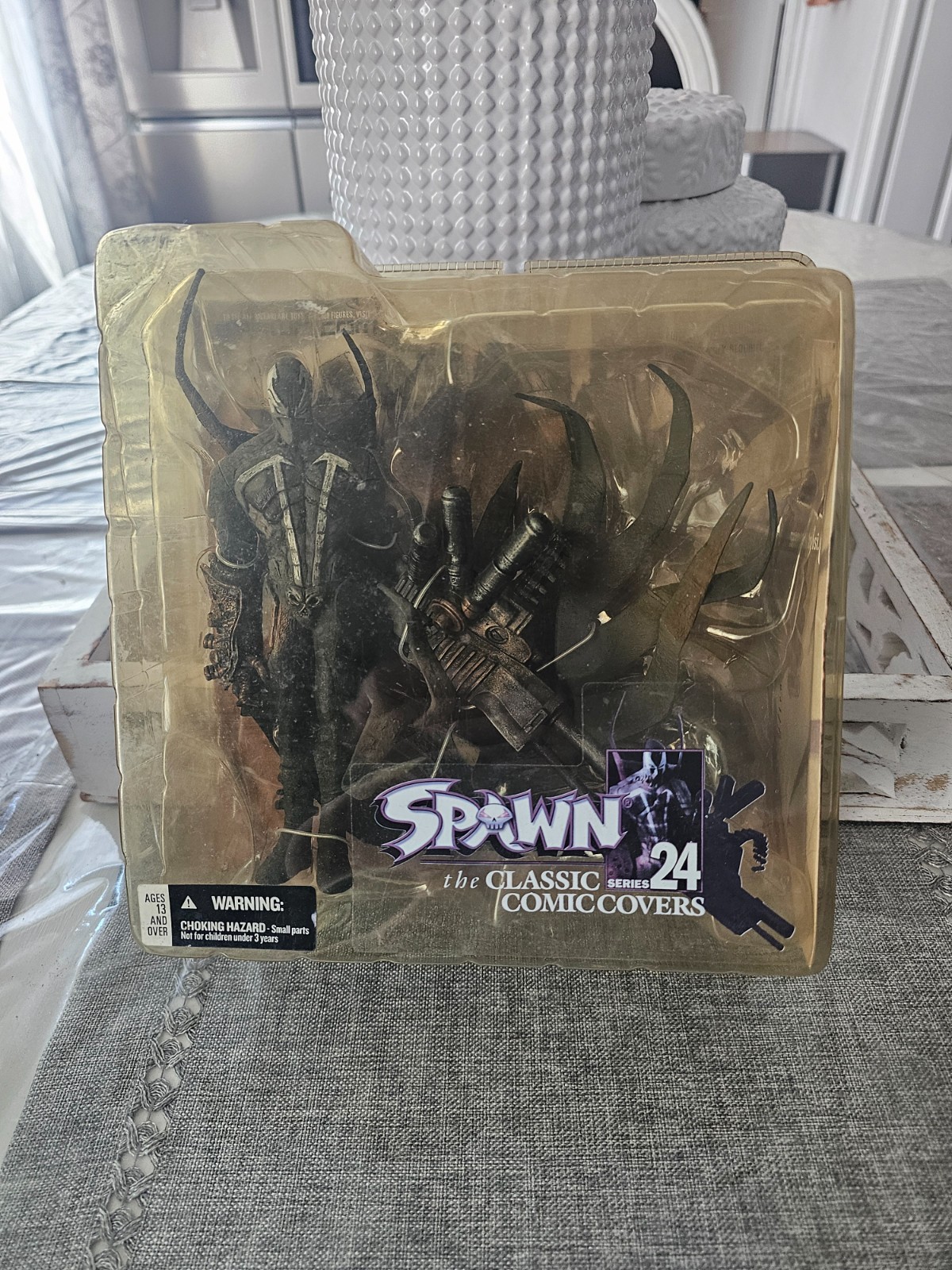 Modellino Spawn The Classic Comic Covers serie 24 2003 nuovo astuccio giallo