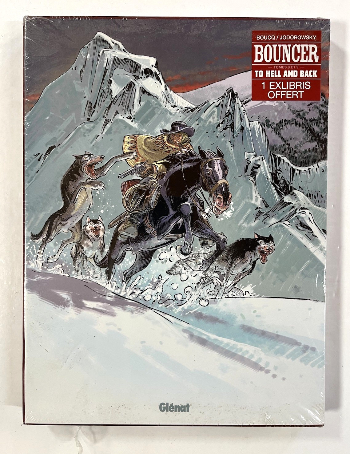 BD coffret BOUNCER tomes 8 et 9 to Hell and Back Boucq Jodorowsky exlibris