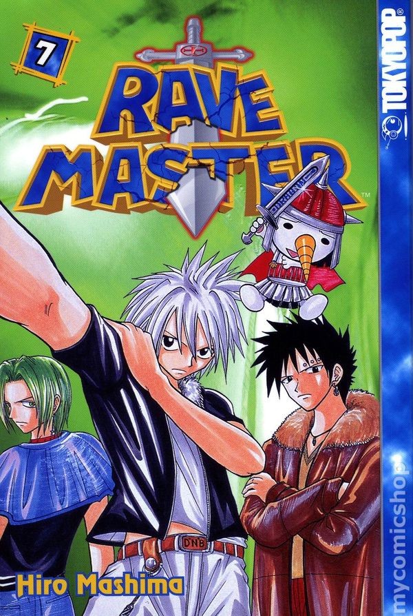 Rave Master GN #7-1ST FN 2004 Immagine Stock