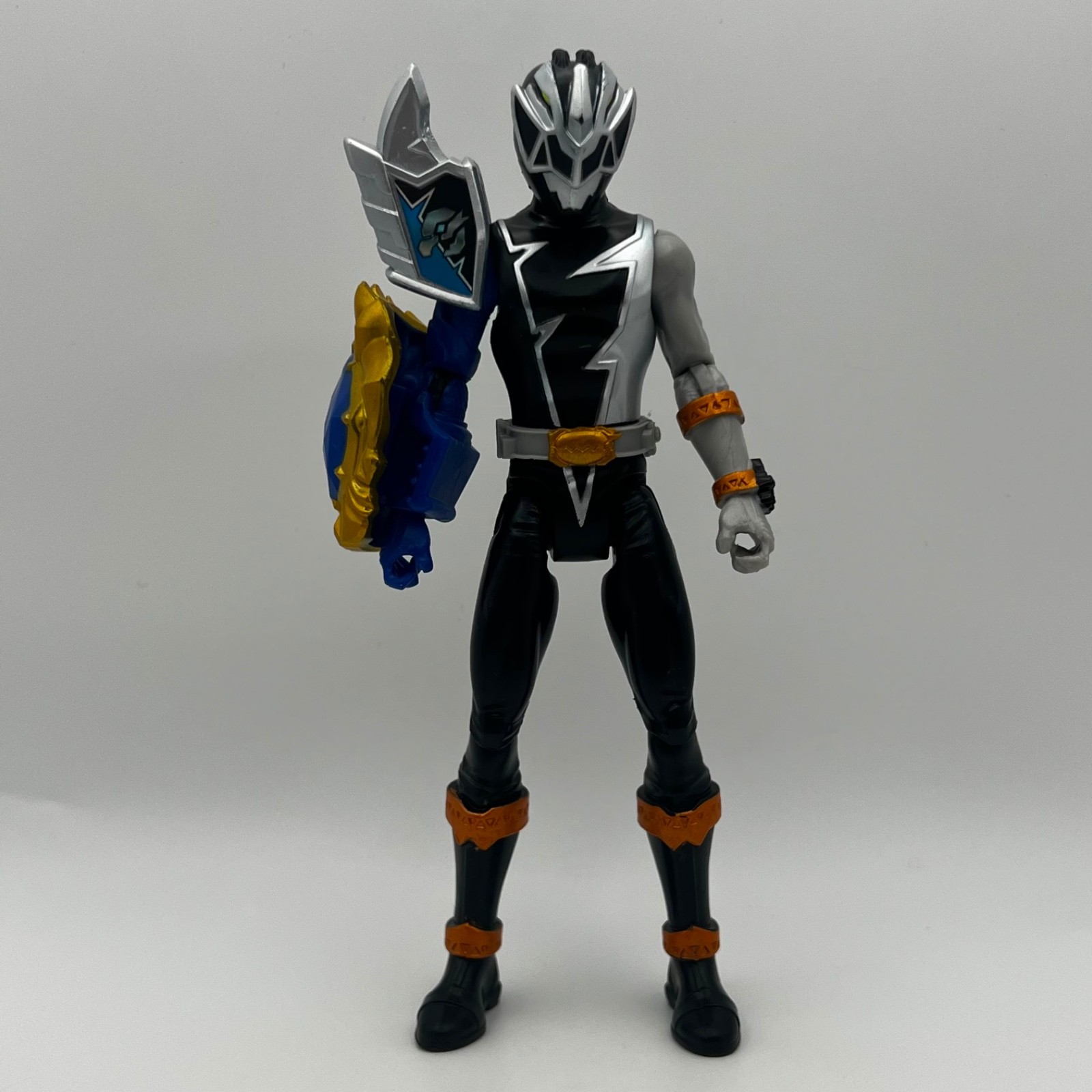 Modellino Power Rangers Dino Fury Black Ranger 6" Javi Garcia Hasbro B8