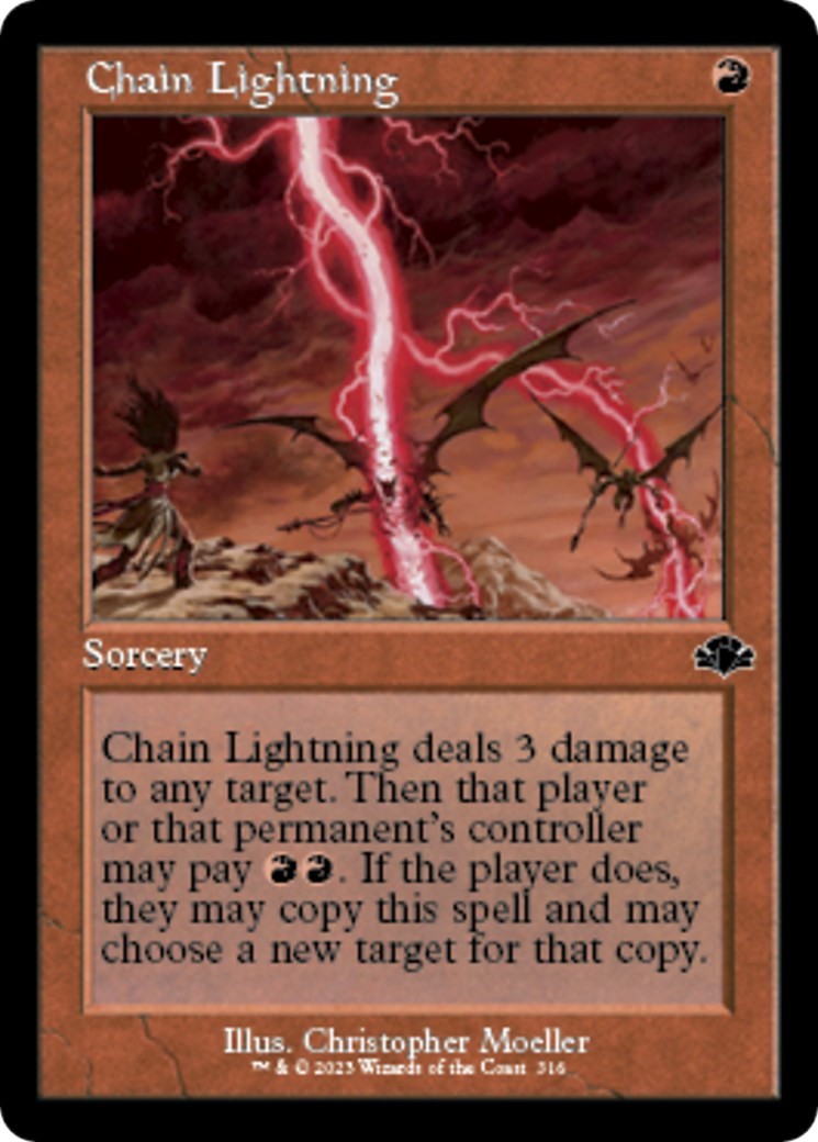 Chain Lightning (Retro Frame) - DMR - 316 NM/LP