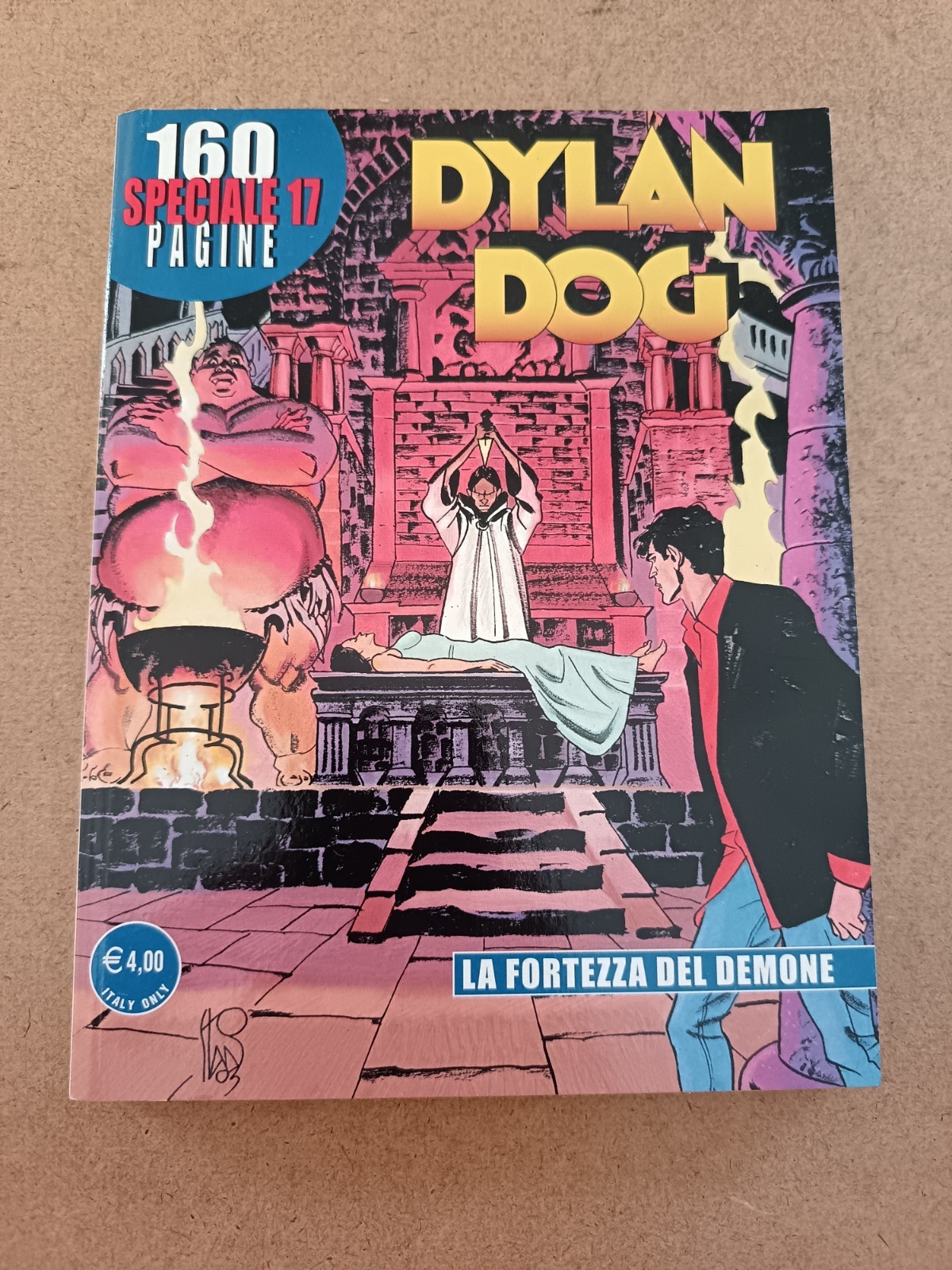 1918A DYLAN DOG SPECIALE N°17 2003 LA FORTEZZA DEL DEMONE BONELLI ED. OTTIMO