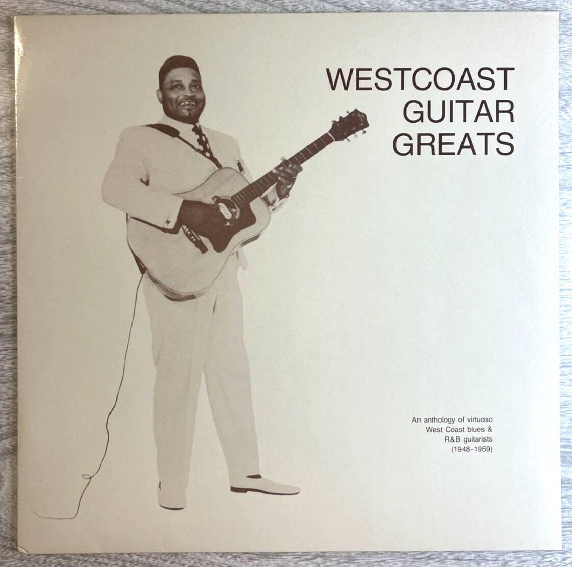 "West Coast Guitar Greats 1948-1959" LP  Moonshine ‎– BLP 108 Europe UC