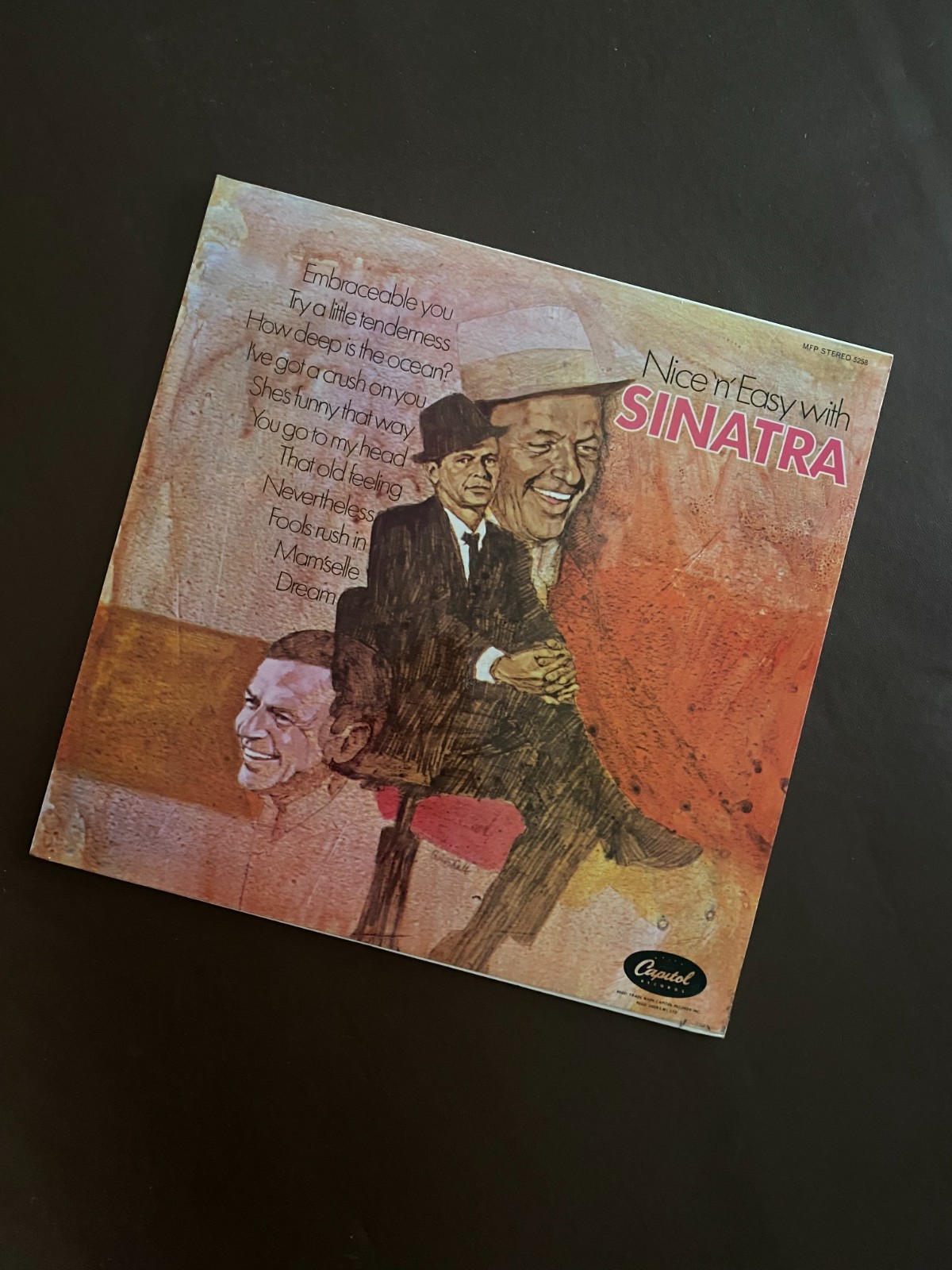 Frank Sinatra - Nice 'n' Easy with Sinatra - LP/Record/Vinyl