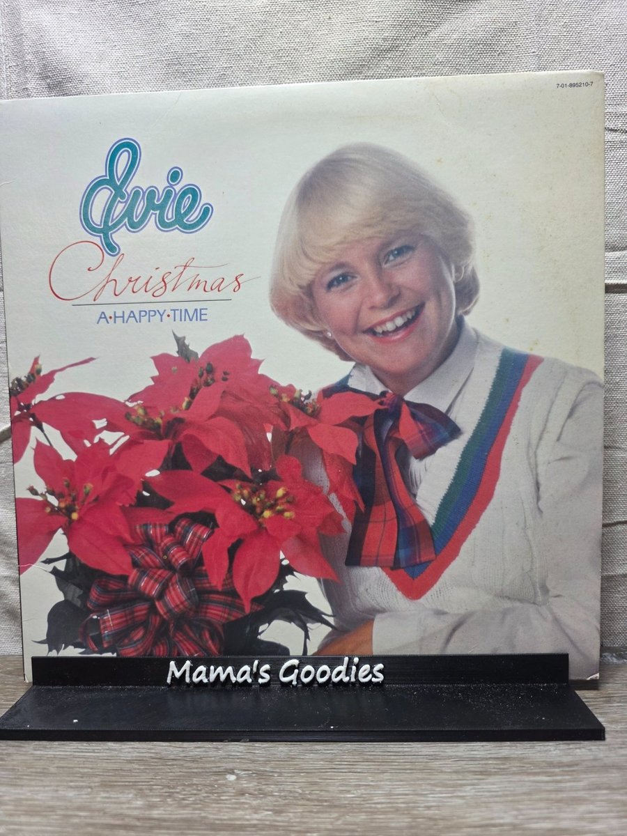 Evie Christmas A Happy Time 1984 Word Records LP SPCN 7-01-895210-7
